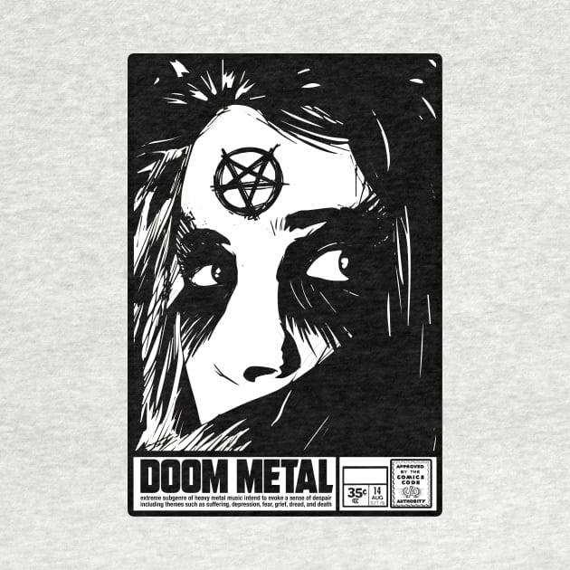 DOOM METAL COMIC by theanomalius_merch